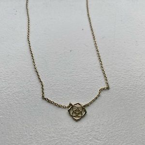 Kendra Scott logo necklace